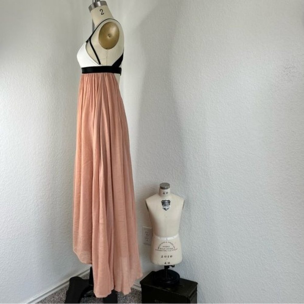 Blessed are the Meek Caged Cut Out Midi Backless Dress - Picture 3 of 8